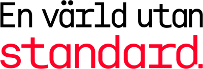 Logotyp: En värld utan standard